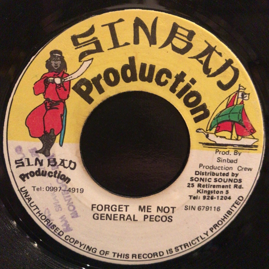 General Pecos - Forget Me Not 1993ジャマイカ盤 拍卖