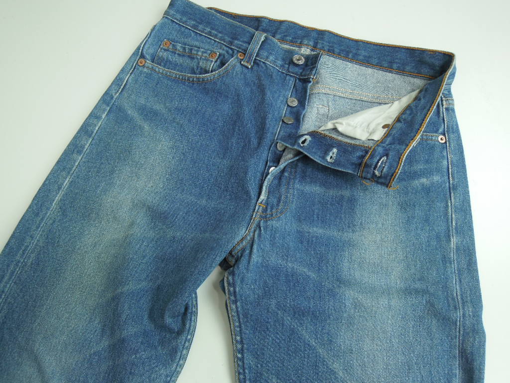 p8f 90's Levisリーバイス501ストレートデニムUSA製/w34拍卖