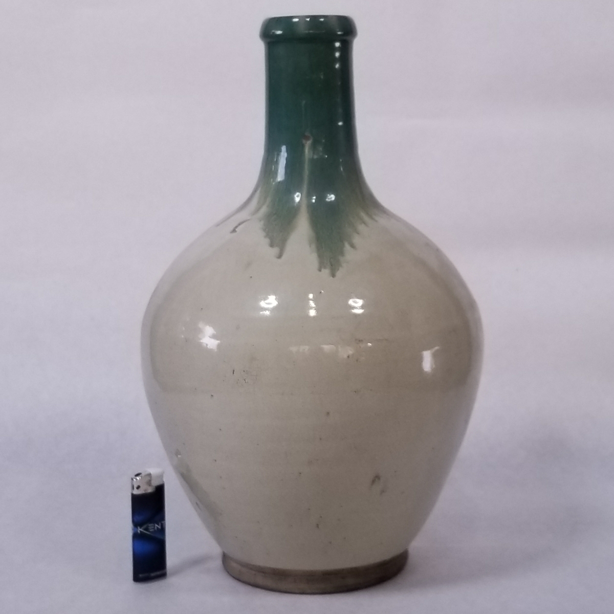 在庫整理 T39cm 大徳利 無傷 検索/大堀相馬焼(福島県)会津本郷焼 上野目焼 堤焼 コレクター放出品su4/563拍卖