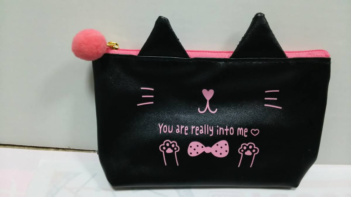 You are really into me. 猫型ポーチ 未使用品拍卖