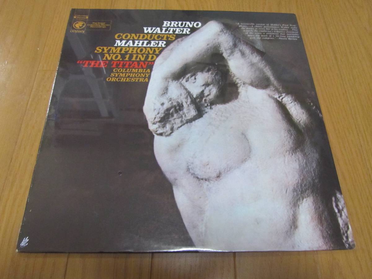 マーラー 交響曲第1番「巨人」 米COLUMBIA Y30047 ワルター コロンビア交響楽団【未開封】拍卖
