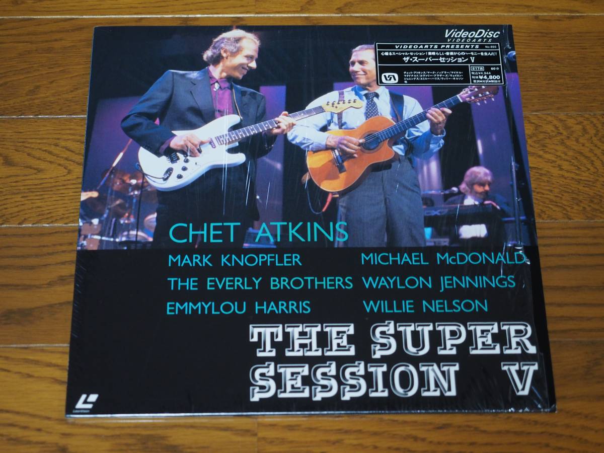 LD♪THE SUPER SESSION Ⅴ♪CHET ATKINS/WILLIE NELSON他拍卖
