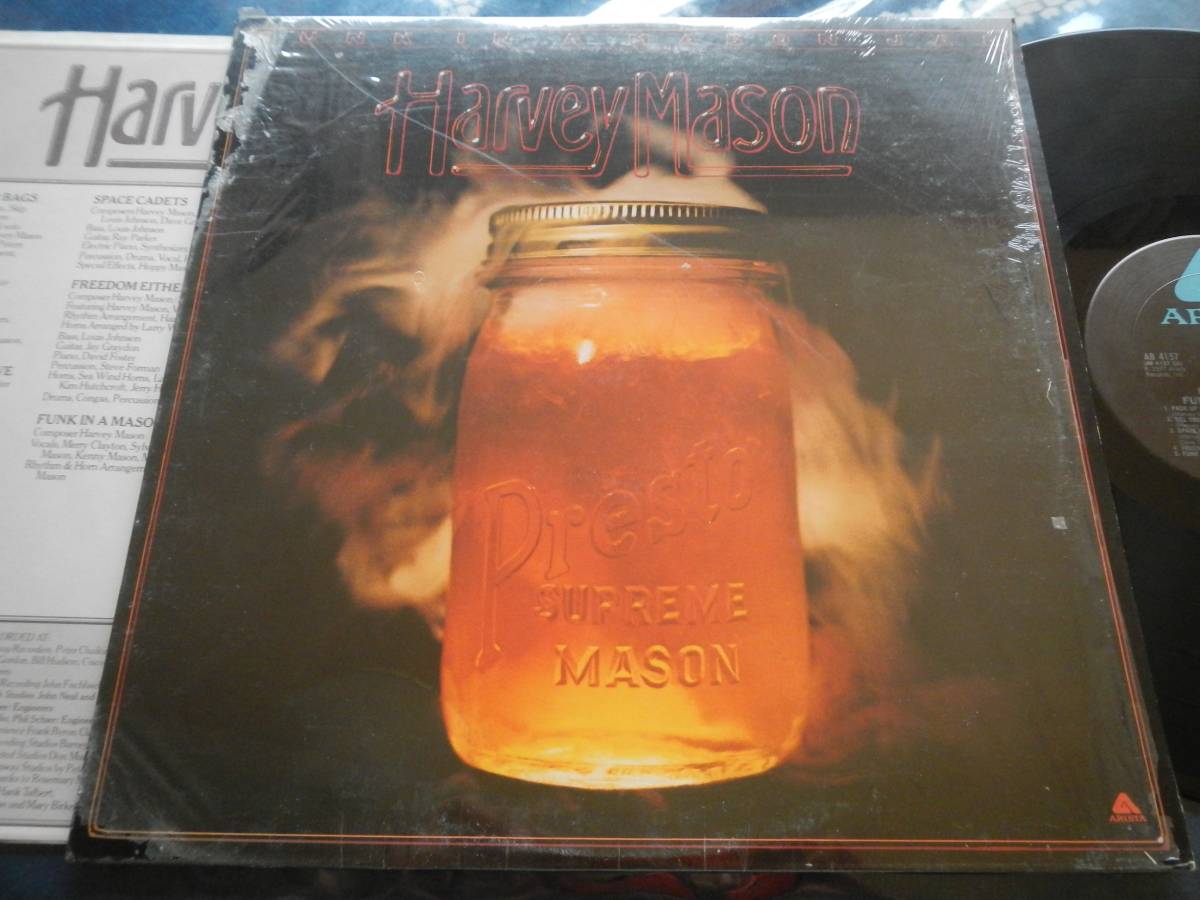【LP】HARVEY MASON(AB4157FUNK IN A MASON JAR米国ARISTA1977年HEAD HUNTERS)拍卖