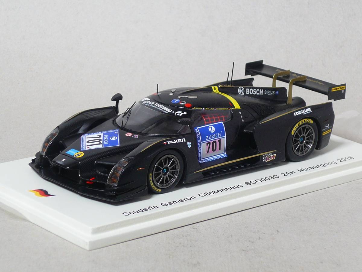 Scuderia Gameron Glickenhaus SCG003C #701 ニュルブルクリンク24時間耐久レース 2016拍卖
