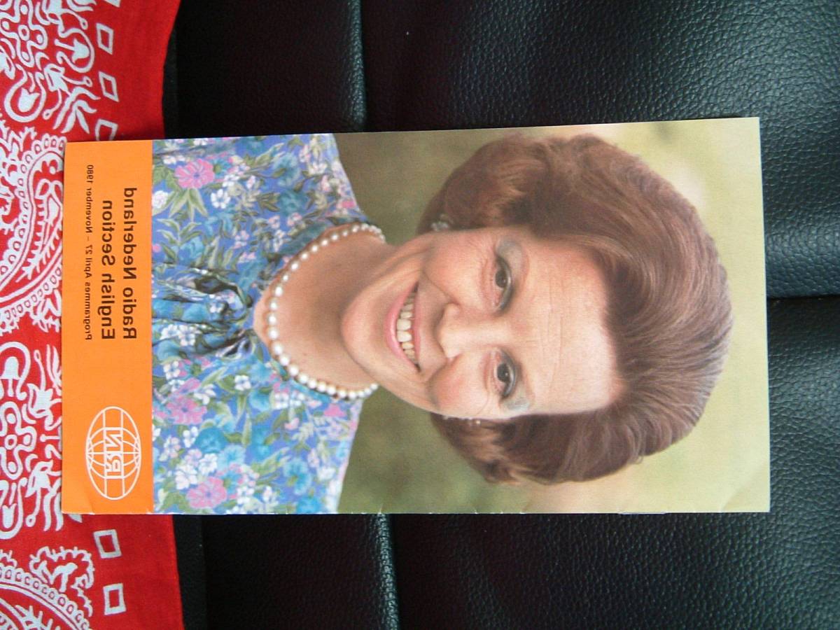 オランダ放送 ◆ 昭和 レトロ RADIO Nederland 1980年 番組表 パンフレット BCL拍卖