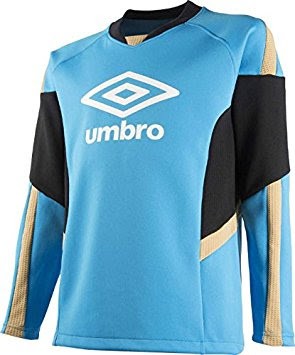 【特価】umbro アンブロ プラクティスシャツ ターコイズ 120cm 新品タグ付き 厚手タイプ 子ども用 練習着拍卖
