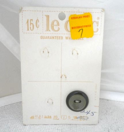 U.S デッドストック ビンテージ プラスチック ボタン拍卖