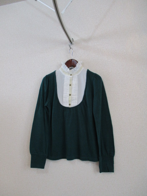 ONEAFTERANOTHER(ナイスクラップ)重ね着風長袖ニット(12618②拍卖