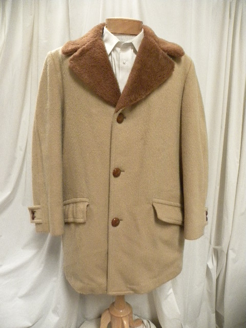 |o_o|Pendletonペンドルトン(1n)冬vintage70sロングジャケット170-175cm拍卖