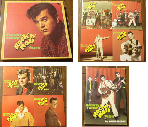 CONWAY TWITTY - ROCK'N'ROLL YEARS 1956-1963 8 LP BOX SET/ 50's,ロカビリー,FIFTIES, Bear Family Records,Give Me Some Love,I Vibrate拍卖