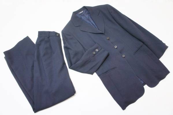 コルディア◆ワールド*日本製*ウールジャケット*パンツスーツ 40拍卖