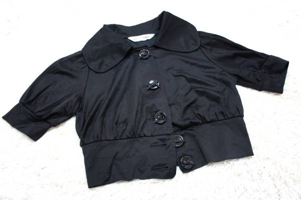 プライベートレーベル◆ショート丈★薄手ジャケットブラウス M拍卖