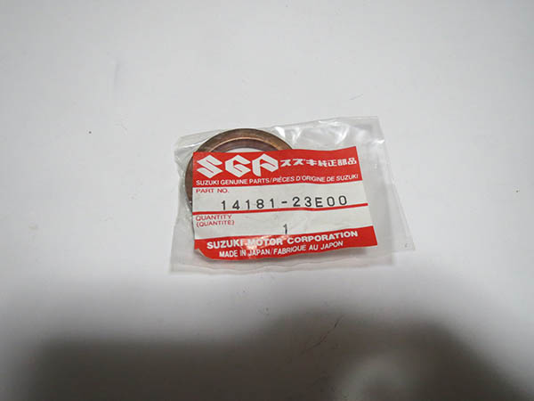 バンディット エキゾーストパイプ マフラーガスケット 14181-23E00 スズキ 純正 バンディット250 400 GSX400インパルス拍卖