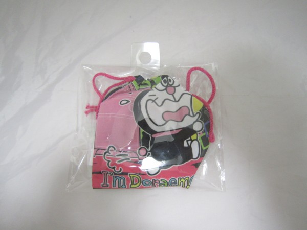 ドラえもん 巾着袋 きんちゃくポーチ I’m Doraemon キュート サンリオ キャラクターグッズ ピンク [dbe拍卖