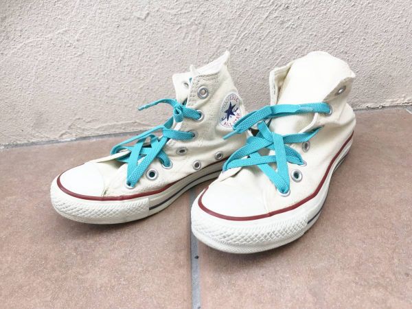 コンバース【CONVERSE】ALL★STAR/ハイカットスニーカー*紐靴 US3/JPN22拍卖