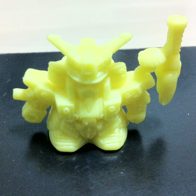 ●○ガン消し○SDガンダム●武者影ZZガンダム 黄色 未きり○●拍卖