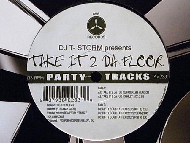 ★☆DJ T-Storm「Take It 2 Da Floor」☆★拍卖