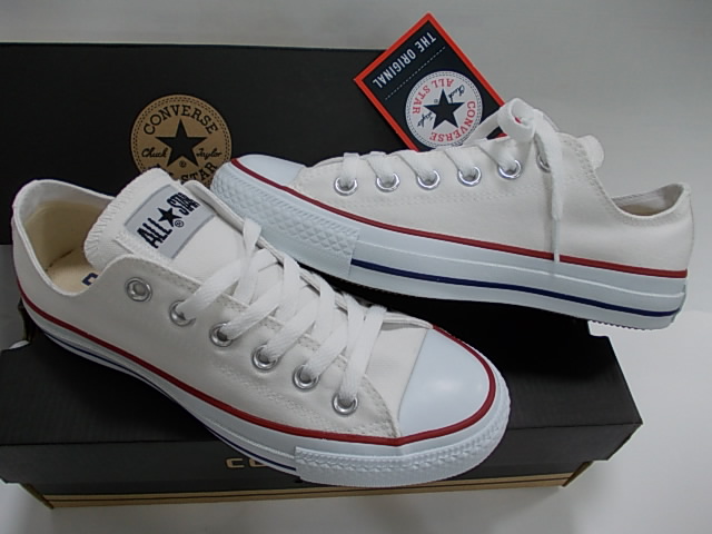 新品 コンバース AS 7652 OX オプティカル白 22cm \3950即決am21lsc拍卖