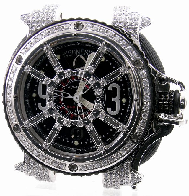 AQUANAUTIC/アクアノウティック キングクーダ アフターダイヤ加工します カスタム取付 サブコマンダー トノー KC TNSVSKN00T02 ウブロ ガガ拍卖