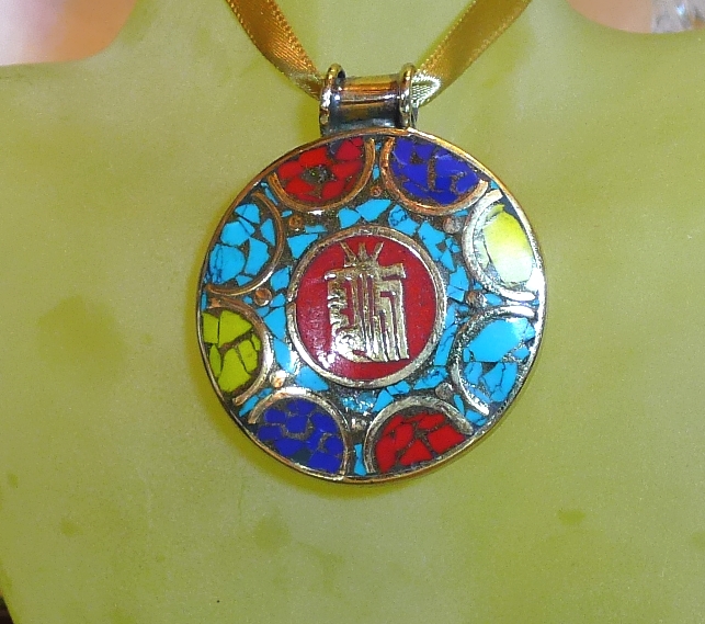 【T's】PT157 ペンダント エスニック チベット 仏教 送料無料拍卖