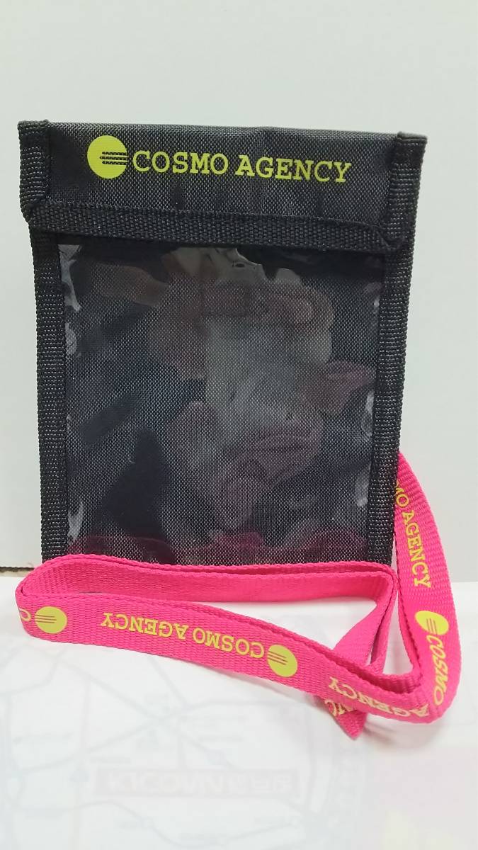 COSMO AGENCY チケットホルダー(ピンク) 未使用品拍卖