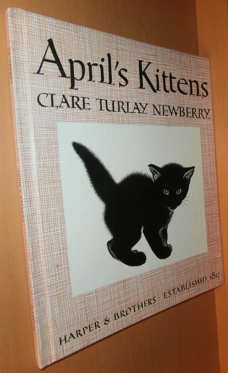 洋書絵本(英語) April's Kittens Clare Turlay Newberry エイプリルと子ねこ クレア・ターレイ・ニューベリー拍卖