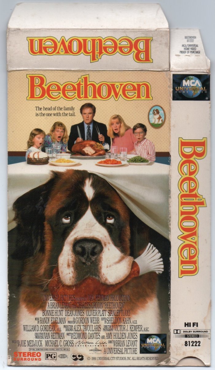 Beethoven 英語版 字幕なし チャールズ・グローディン VHS拍卖