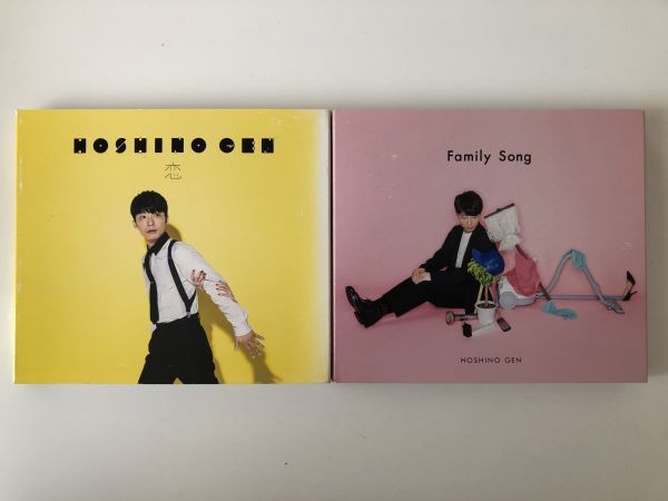 B10576 CD(中古)恋 (初回限定盤)(DVD付)+Family Song (初回限定盤)(DVD付) 星野 源拍卖