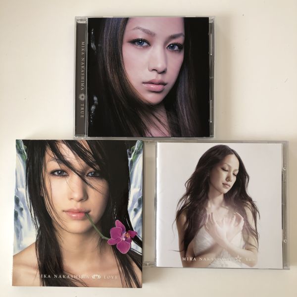 B10726 中古CD TRUE+他2枚 中島美嘉 3枚セット拍卖