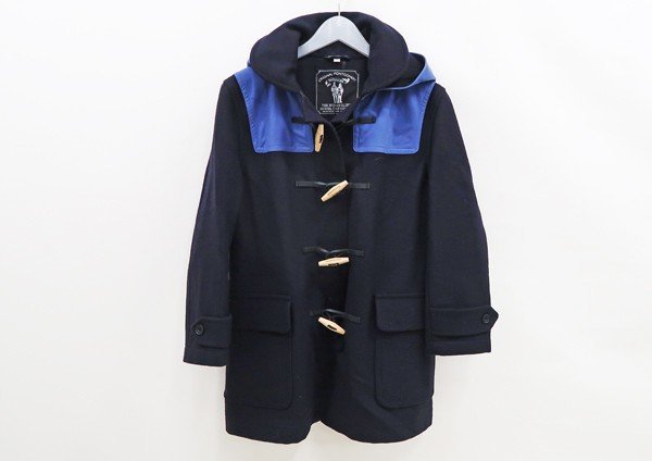 ◇【ORIGINAL MONTGOMERY オリジナル モンゴメリー】ダッフルコート ネイビー S拍卖