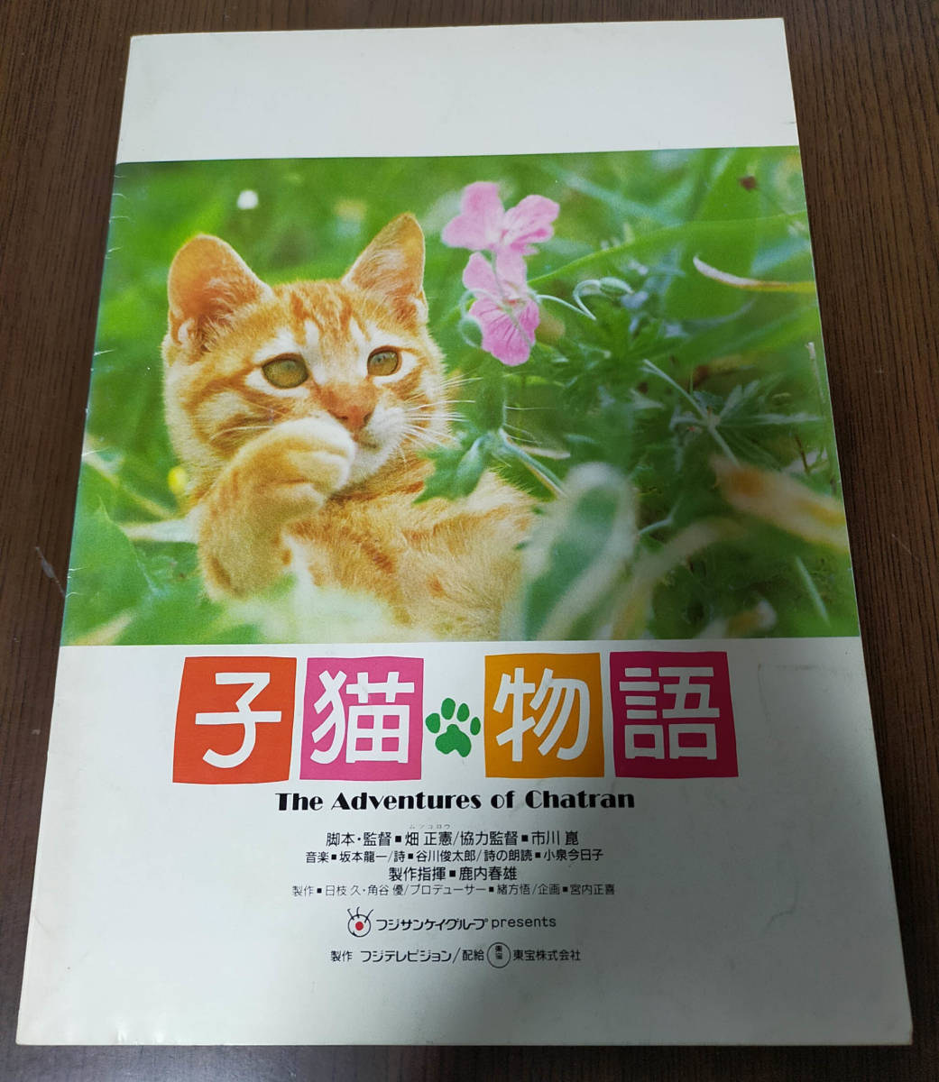 映画 子猫物語 パンフレット拍卖