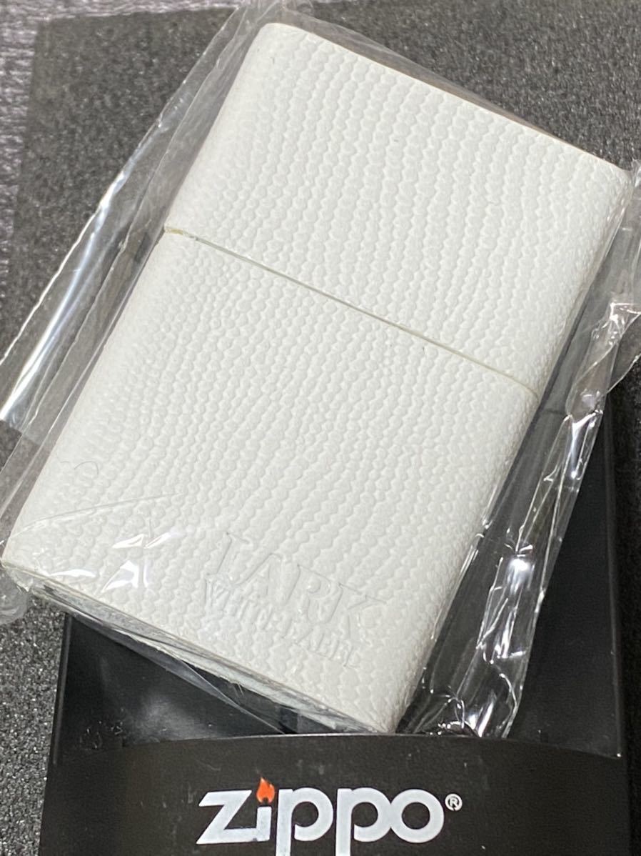 zippo ラーク 白本革 ホワイトレーベル 限定品 1937レプリカ 希少モデル 2010年製 LARK WHITE LABEL拍卖