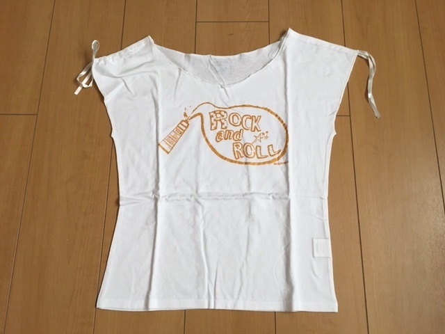 セール ★ ショップオリジナルブランド Tシャツ 白 新品未使用 ペイント拍卖