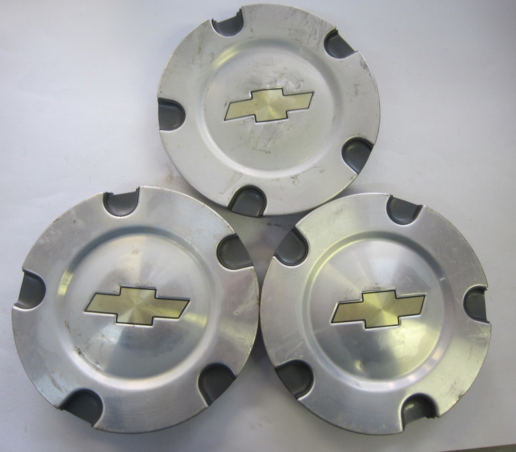 イ011☆シボレー トレイルブレイザー センターキャップ 3枚 MOLD 1258 C/N 9595110拍卖