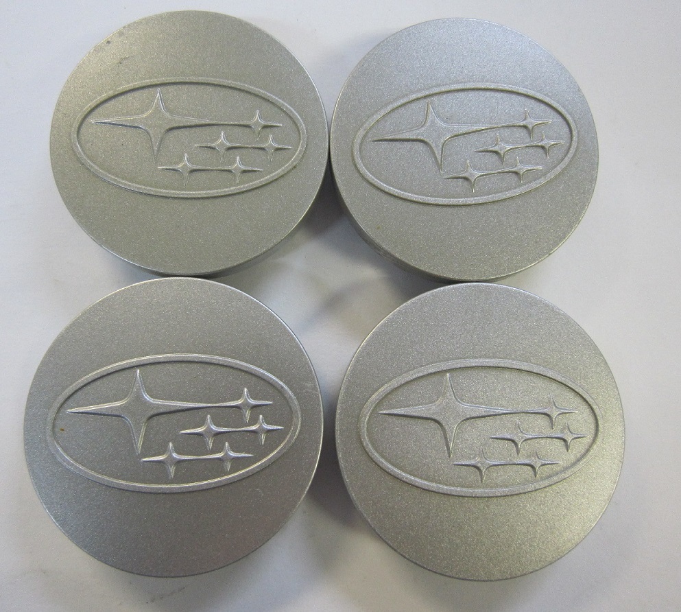 イ005☆スバル SAA センターキャップ 4枚 3110380 インプレッサなど フラット 平面タイプ拍卖