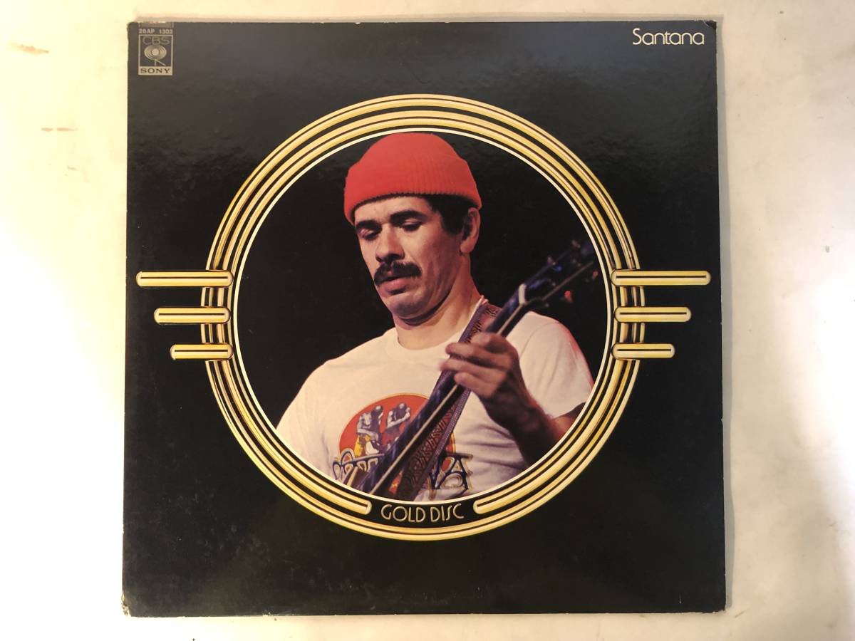 30210S 12inch LP★サンタナ/SANTANA★GOLD DISC★26AP 1302拍卖