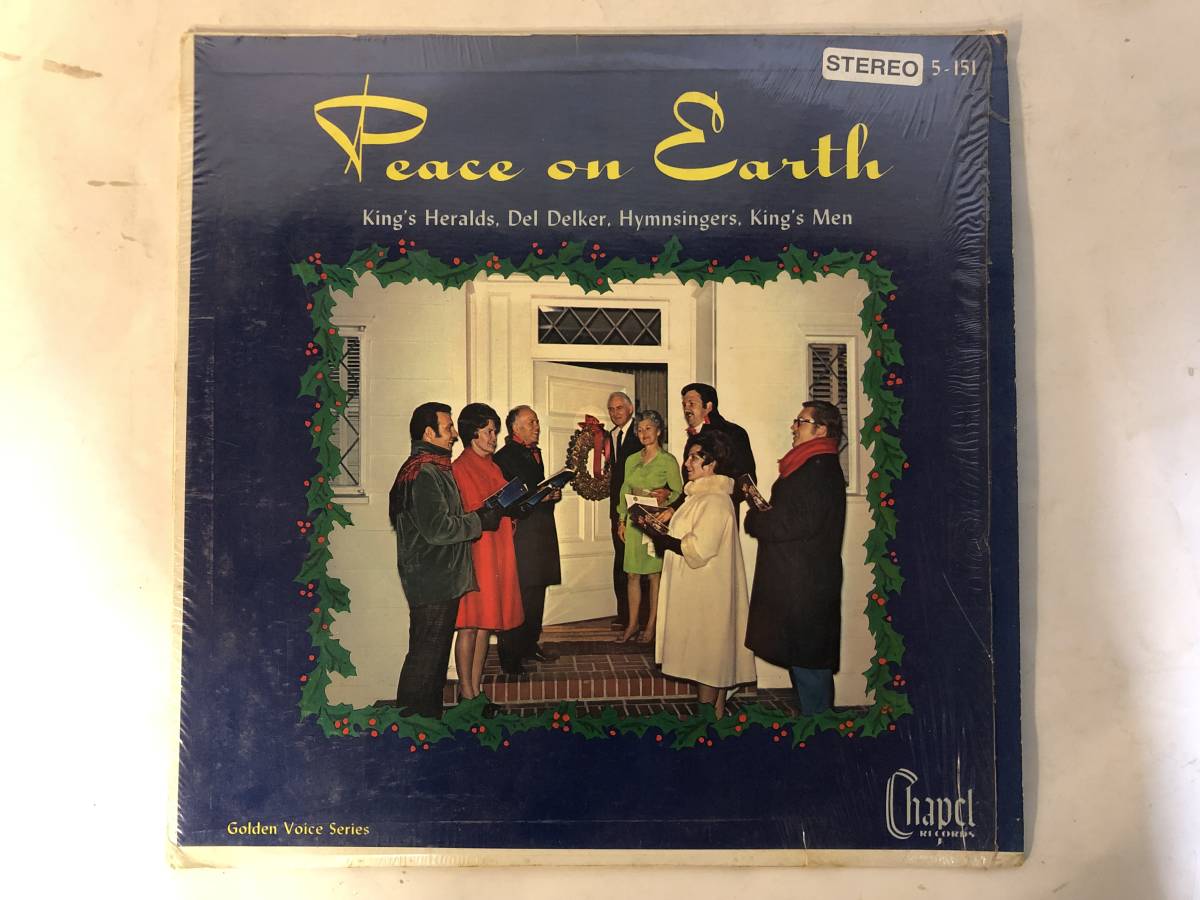 30213S US盤 12inch LP★PEACE ON EARTH/King's Heralds/Del Delker/Hymnsingers/King's Men★CRS 5151拍卖