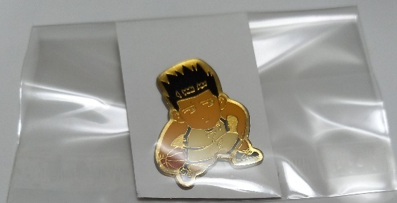 仙道彰 ピンバッジ スラムダンク SLAM DUNK 陵南 スラムダンク From TV animation SLAM DUNK 1995年 ピンズ バッジ PINS拍卖