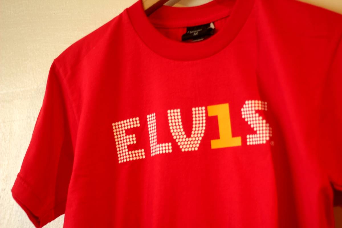 TBN★ ELVIS(エルヴィス)☆S/STシャツ新S~M レッド☆EVISUじゃありません スカッとしてますvol.002★大特価拍卖