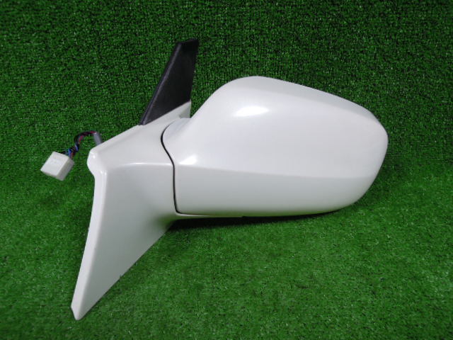 トヨタ オーパ ZCT10 / ZCT15 ドアミラー 左 中古 カラー:051 ホワイトパールマイカ 7ピン 電動格納 ヒーター A0985拍卖