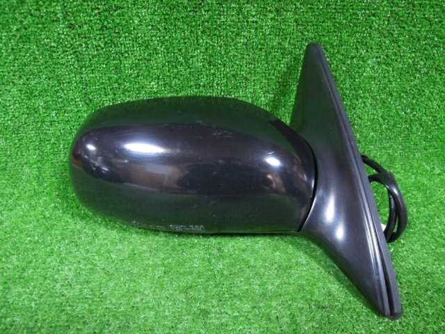 トヨタ カルディナ ET196V ドアミラー 右 中古 標準黒 配線3本 手動可倒式 A1054拍卖