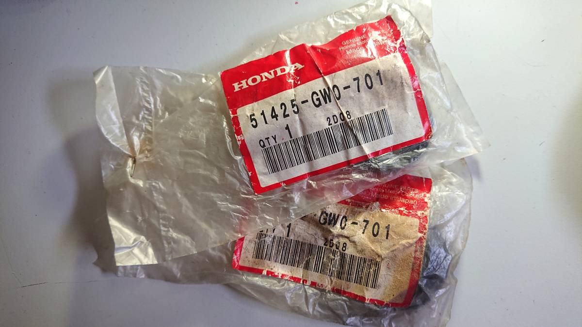 ホンダ 純正 フロントフォーク ダスト シール 未開封 未使用 2個セット拍卖