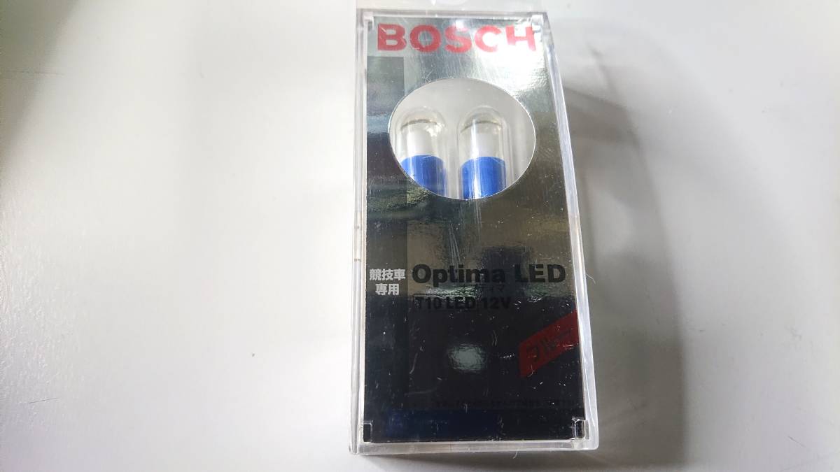 BOSCH ボッシュ オプティマ LED T10 ブルー 競技車専用 未使用 未開封拍卖