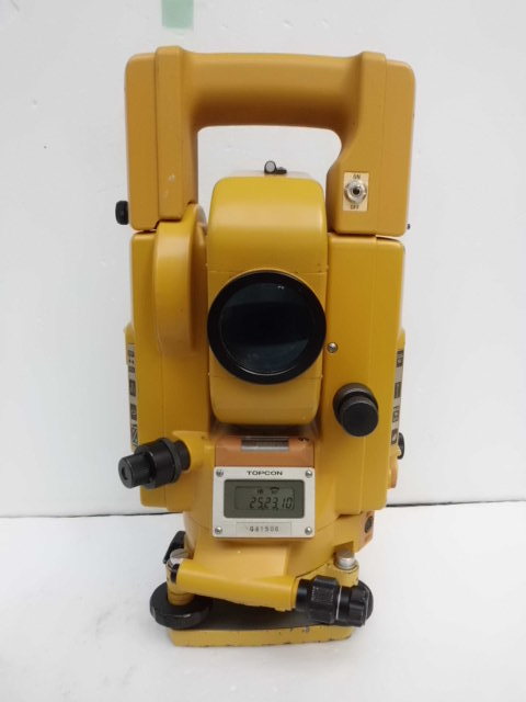TOPCON GUPPY GTS-310 整準後 測角(水平角.垂直角) 測距(水平距離.斜距離.垂直距離)確認しました スレ.傷.汚れ等有る普通中古品です拍卖
