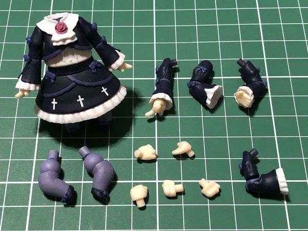 ねんどろいど パーツ 俺の妹がこんなに可愛いわけがない/俺妹 黒猫 体/身体 ゴスロリ/女の子拍卖