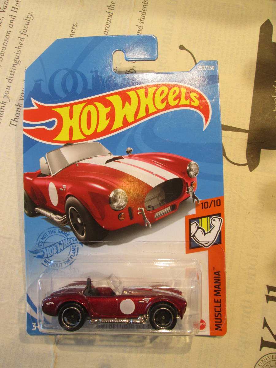 ★ ホットウイール SHELBY COBRA 427/5/C (R) ★未使用保管品整理拍卖