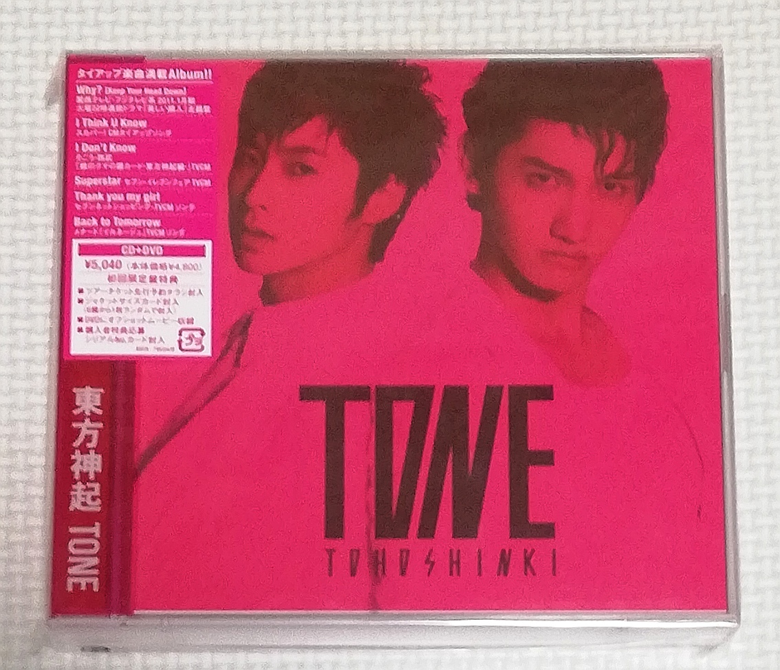 CD+DVD 東方神起 TONE/AVCK-79034/B/初回限定盤拍卖