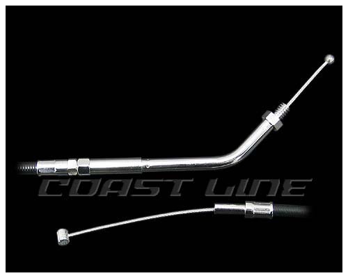 N003581 37in スロットルケーブル 45° ブラック -89yBT -85yXL用拍卖