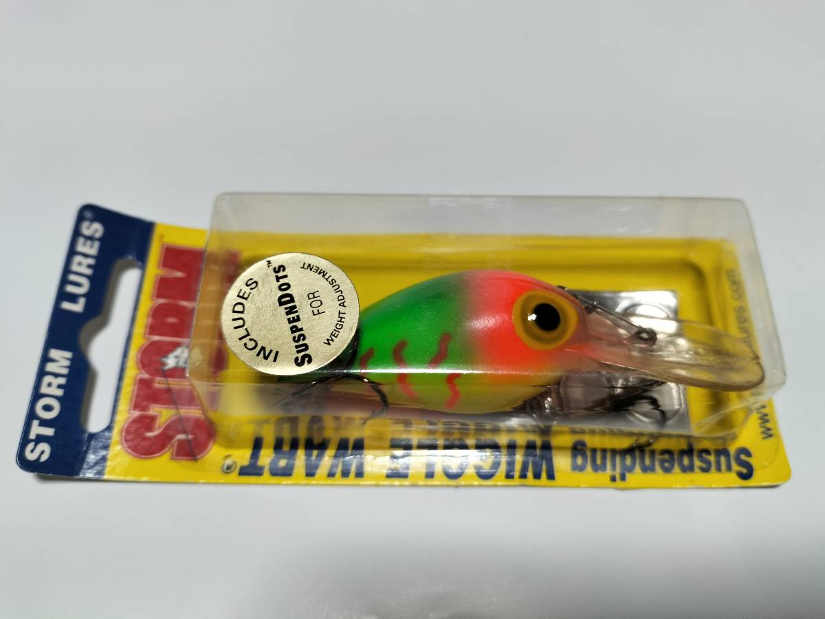 旧モデル サスペンド ウイグルワート SP 3/8oz #214 suspending オールドストーム OLD STORM WIGGLE WART 新品購入未使用品拍卖