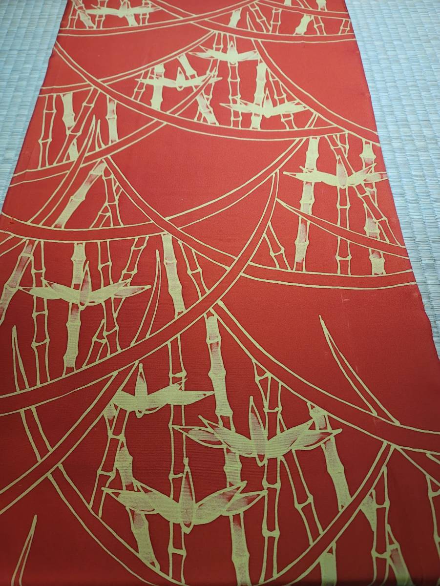 100円即決☆吊るし☆☆正絹縮緬☆古布☆リメイク☆つまみ細工☆手芸材料に☆36cm×50cm拍卖